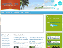 Tablet Screenshot of islamvietnam.com